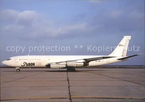 Flugzeuge Zivil Jason Air B 707 324C 9G JNR c n 19353 Kat. Airplanes Avions