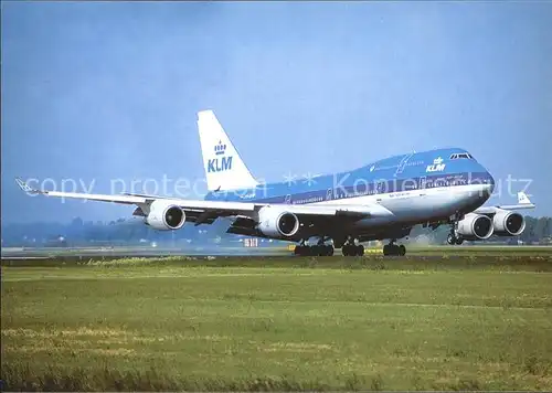 Flugzeuge Zivil KLM B 747 406 PH BFN c n 26372 969 Kat. Airplanes Avions