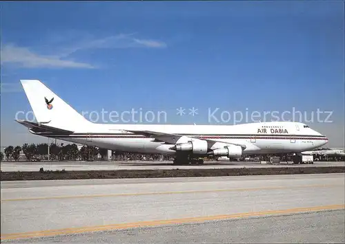 Flugzeuge Zivil Air Dabia B 747 122 C5 FBS c n 19875 Kat. Airplanes Avions