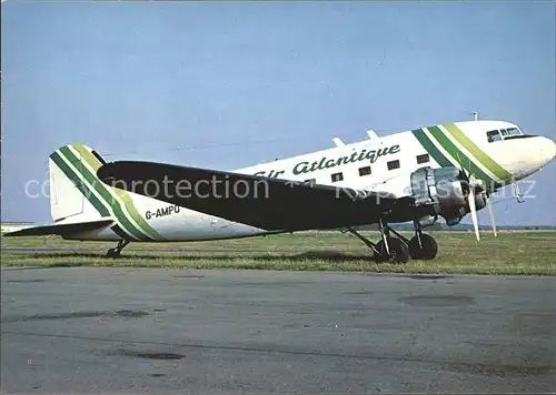 Flugzeuge Zivil Air Atlantique Douglas DC 3 G AMPO Kat. Airplanes Avions