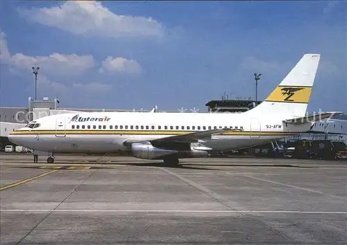 Flugzeuge Zivil Inter Air Aero Zambia Boeing 737 202C 9J AFW c n 19426 72 Kat. Airplanes Avions