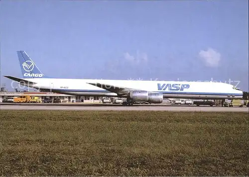 Flugzeuge Zivil VASP Cargo McDDouglas DC 8 61 PP SOO c n 45974 368 Kat. Airplanes Avions