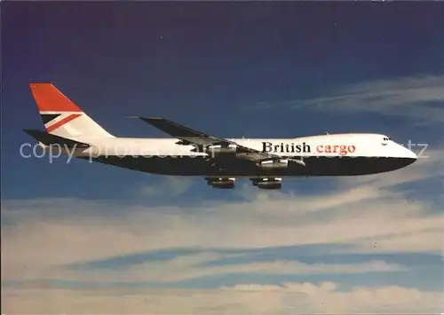 Flugzeuge Zivil British Cargo Boeing 747 236F G KILO Kat. Airplanes Avions