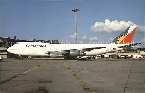 Flugzeuge Zivil Philippines Boeing 747 2F6B N742PR c n 21833 Kat. Airplanes Avions