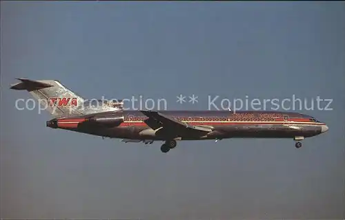 Flugzeuge Zivil TWA Boeing 727 231 Advanced  Kat. Airplanes Avions