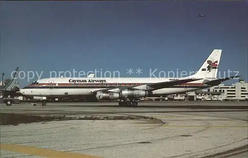 Flugzeuge Zivil Cayman Airways McDonnell Douglas DC 8 52  Kat. Airplanes Avions