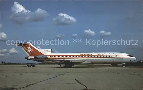 Flugzeuge Zivil Air Algerie Boeing 727 200 Kat. Airplanes Avions