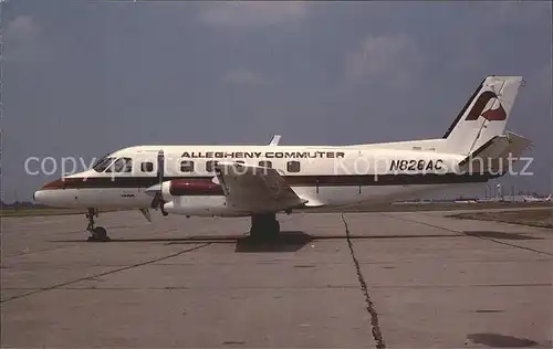 Flugzeuge Zivil Allegheny Commuter Air Kentucky Embraer 110P1 Bandeirante  Kat. Airplanes Avions