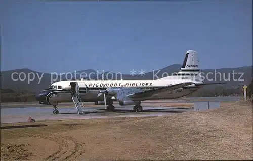 Flugzeuge Zivil Piedmont Airlines YS 11A N156P MSN 2050 Kat. Airplanes Avions