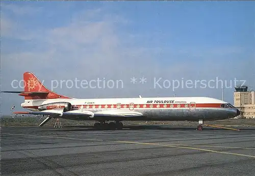 Flugzeuge Zivil Air Toulouse International SE 20 Caravelle 10B3 F GHKM Kat. Airplanes Avions