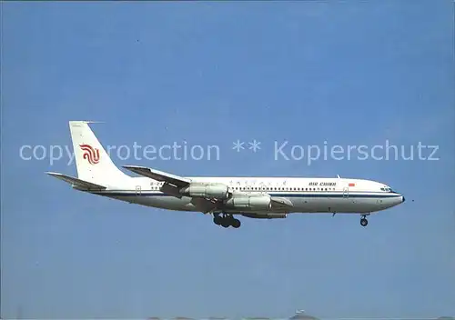 Flugzeuge Zivil Air China Boeing 707 3J6C B 2420 cn 20723 Kat. Airplanes Avions