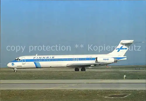 Flugzeuge Zivil Finnair McDonnell Douglas MD 87 OH LMB  Kat. Airplanes Avions