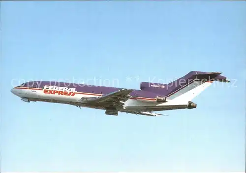 Flugzeuge Zivil Federal Express Boeing 727 25 N508FE Kat. Airplanes Avions