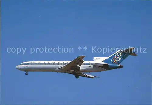 Flugzeuge Zivil Olympic Boeing 727 284 SX CBD C n 20006 Kat. Airplanes Avions