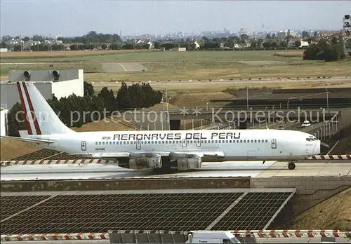 Flugzeuge Zivil Aeronaves del Peru Boeing 707 351C OB 1400 C n 19434 Kat. Airplanes Avions