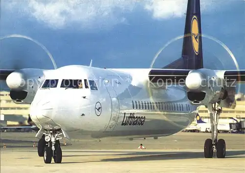 Lufthansa Fokker 50 Kat. Flug