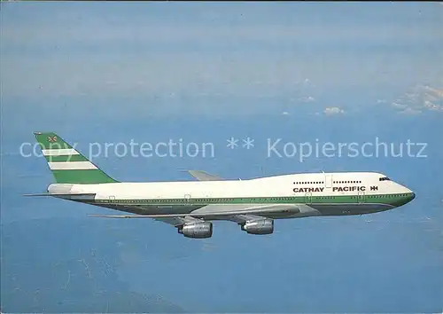 Flugzeuge Zivil Cathay Pacific Boeing 747 367 Kat. Airplanes Avions