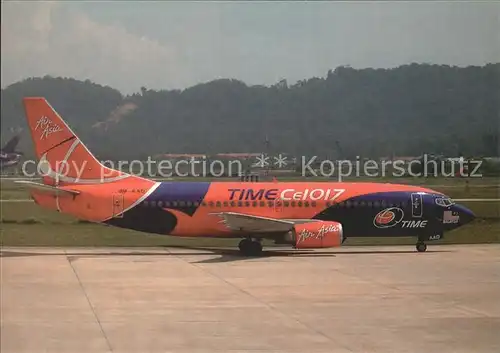 Flugzeuge Zivil Air Asia Boeing 737 3Q8 9M AAD c n 26333 2786 Kat. Airplanes Avions