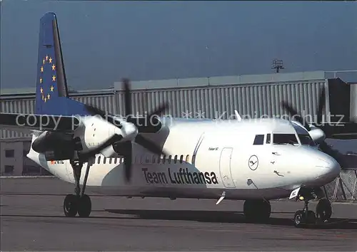 Lufthansa Fokker 50 Kat. Flug