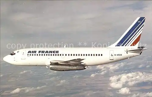 Flugzeuge Zivil Air France Boeing 737 247 Kat. Airplanes Avions