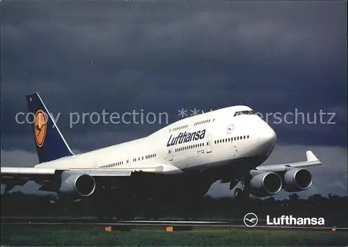 Lufthansa Boeing 747 400  Kat. Flug