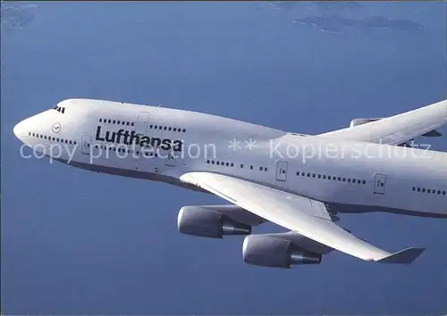 Lufthansa Boeing 747 400 Kat. Flug