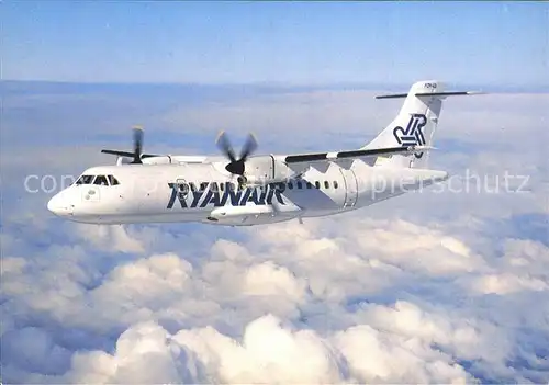 Flugzeuge Zivil Ryanair ATR 42 300 Kat. Airplanes Avions