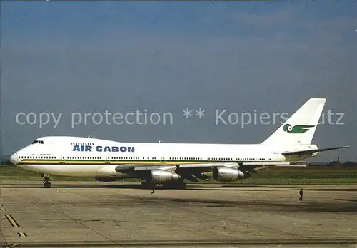 Flugzeuge Zivil Air Gabon Boeing 747 2Q2B F ODJG  Kat. Airplanes Avions