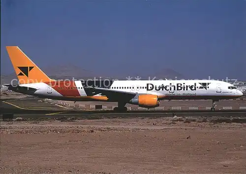 Flugzeuge Zivil Dutch Bird Boeing 757 230 PH DBH c n 24748 285 Kat. Airplanes Avions