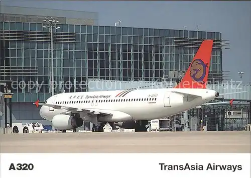 Flugzeuge Zivil TransAsia Airways A320 Kat. Airplanes Avions