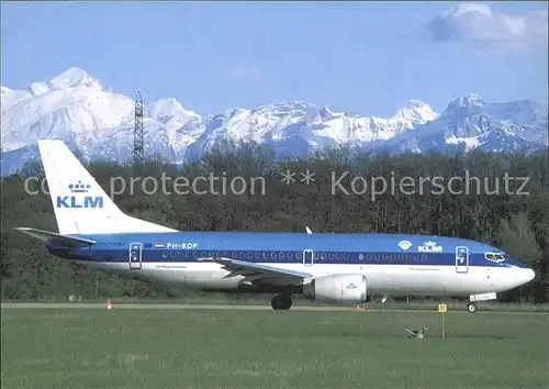 Flugzeuge Zivil KLM Royal Dutch Airlines Boeing 737 306 PH BDP  Kat. Airplanes Avions