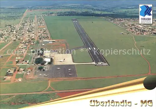 Flughafen Airport Aeroporto Uberlandia Vista aerea  Kat. Flug