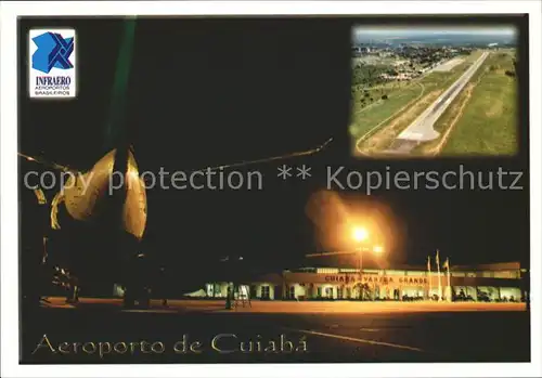 Flughafen Airport Aeroporto Cuiaba Brasil Kat. Flug