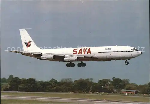 Flugzeuge Zivil SAVA B 707 321C 9271 N707HT  Kat. Airplanes Avions