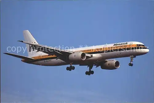 Flugzeuge Zivil Monarch Airlines Boeing 757 200 Kat. Airplanes Avions
