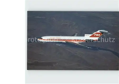 Flugzeuge Zivil TWA Trans World Airlines Boeing 727 231A Kat. Airplanes Avions