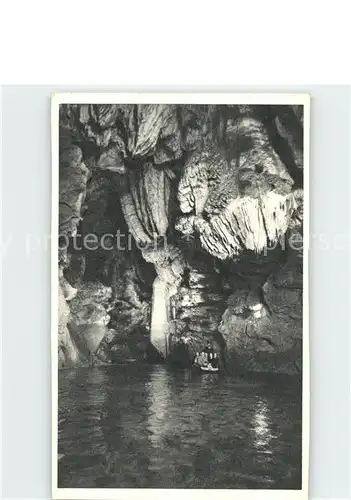 Hoehlen Caves Grottes Padirac Lac de la Pluie Poesie A. Vernemouze Kat. Berge