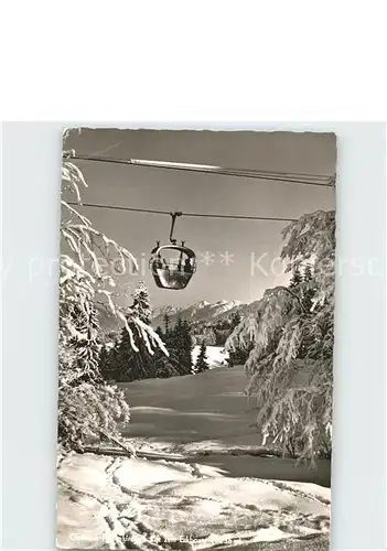 Seilbahn Eckbauer Garmisch Partenkirchen  Kat. Bahnen