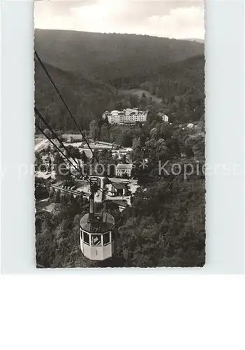 Seilbahn Bad Harzburg  Kat. Bahnen