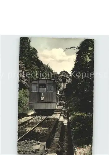 Zahnradbahn Heidelberg Koenigstuhl Stationsgebaeude Kat. Bergbahn