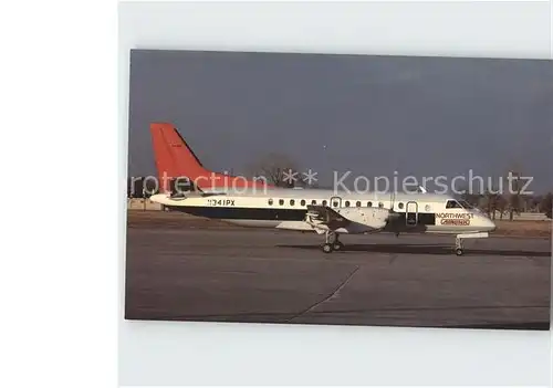 Flugzeuge Zivil Northwest Airlink Express Airlines I Saab SF340A  Kat. Airplanes Avions