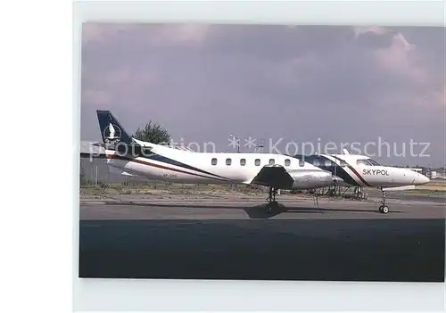 Flugzeuge Zivil Skypol Fairchild Swearingen Metro III SP ZMB c n AC 628B Kat. Airplanes Avions