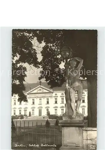 Foto Popp Nr. 3122 Berlin Schloss Bellevue  Kat. Fotografie