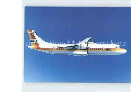 Flugzeuge Zivil NFD ATR 72  Kat. Airplanes Avions