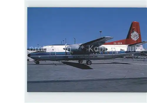 Flugzeuge Zivil Mount Cook Airline Fokker F27 Mk200 ZK DCB  Kat. Airplanes Avions