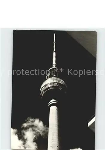 Fernsehturm Funkturm UKW Turm Berlin Kat. Gebaeude