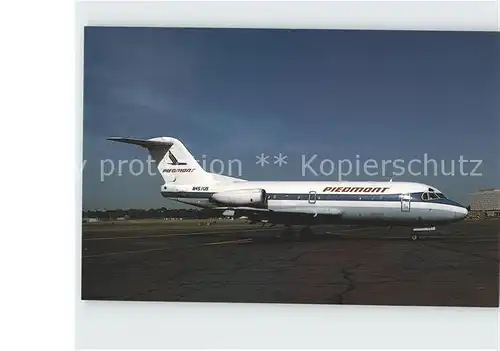 Flugzeuge Zivil Piedmont Airlines Fokker F28 Fellowship 1000 N451US  Kat. Airplanes Avions