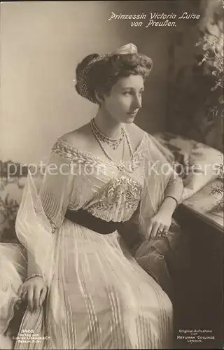 Adel Preussen Prinzessin Victoria Luise  Kat. Koenigshaeuser