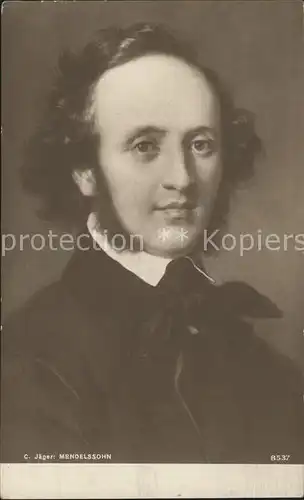 Persoenlichkeiten Felix Mendelssohn Bartholdy Kat. Persoenlichkeiten