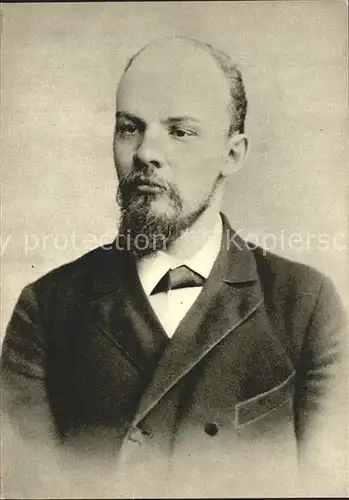 Politiker Wladimir Iljitsch Lenin 1897  Kat. Politik